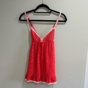 Victoria's Secret Pink Lace Chemise